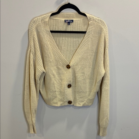 Freshman 1996 Cream Women's Cardigan - Picture 1 of 3